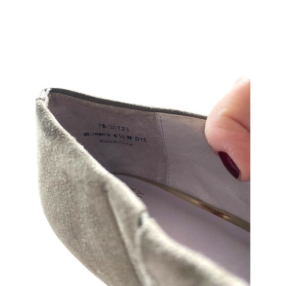 Johnston & Murphy Leather Ankle Booties Taupe Size 6.5 - Picture 8 of 12